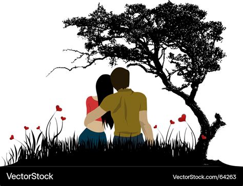 Couple love Royalty Free Vector Image - VectorStock