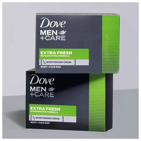 Dove Men's Extra Fresh Bar Soap - 7.5oz | Prevent dry skin, Paraben free products, Fragrance ...