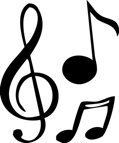 Clipart - musical notes