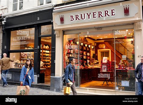 Belgium, Brussels, chocolate shops Stock Photo - Alamy