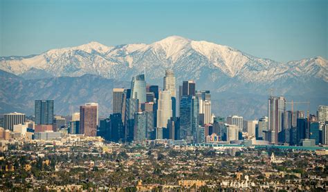 Aerial Photography of the Downtown LA Skyline · Free Stock Photo