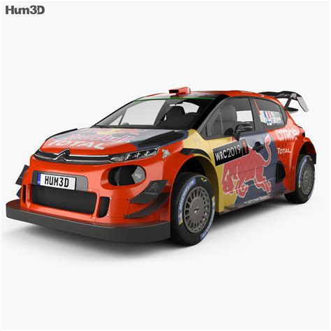 Citroen C3 WRC 2022 3D model - Vehicles on Hum3D