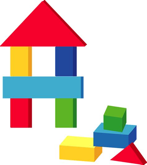 Toy Blocks clipart. Free download transparent .PNG | Creazilla