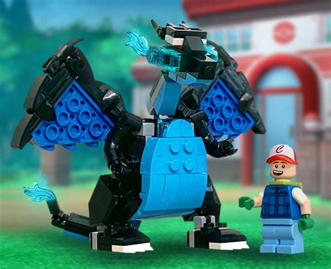 lego Pokémon - Mega Charizard X moc (V2.0) | This is my upda… | Flickr