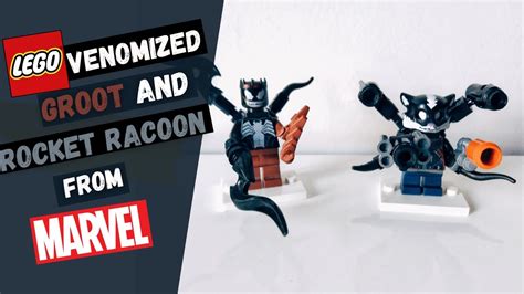 How To Build Lego Venomized Groot - YouTube