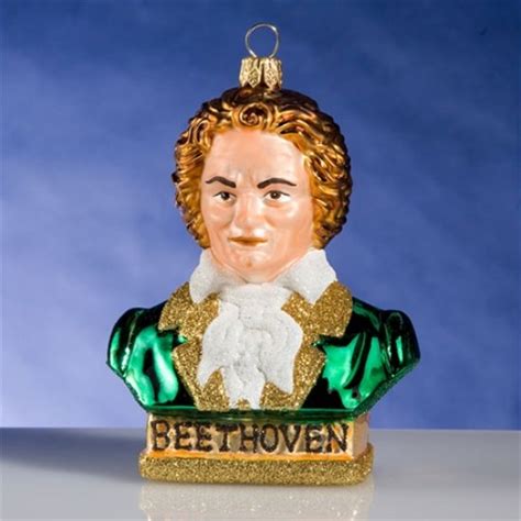 The Cottage Shop - Beethoven Polish Glass Christmas Ornament