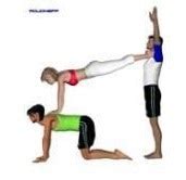 Three People Yoga Poses For Kids