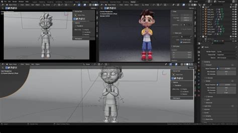 Rig vrchat character, 3d rigging, character rigging, unity, ue, blender ...