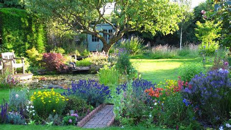 Landelijke Grote Tuin Ideeen