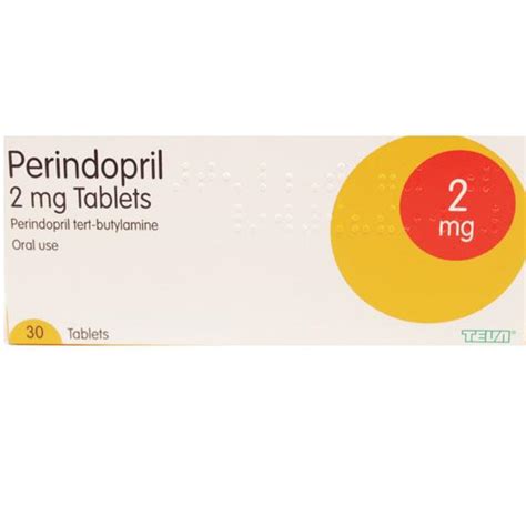 Perindopril 2mg Tablets - Rosheta