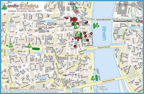 Cologne Map - http://travelsfinders.com/cologne-map.html | Christmas ...