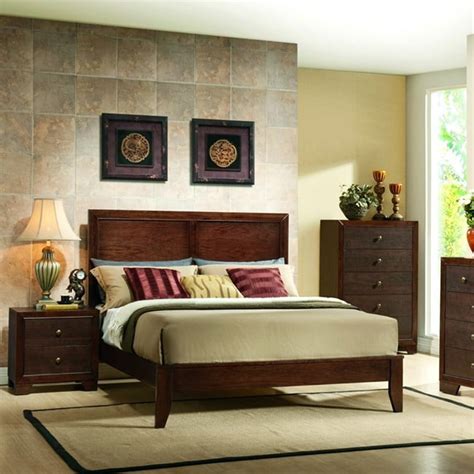 Home Bed Frame with Platform Wood Slats Tall Headboard King Size HW58984HW58985 WC - Walmart.com