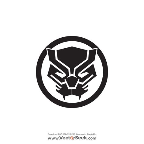 Black Panther Icon Logo Vector - (.Ai .PNG .SVG .EPS Free Download)