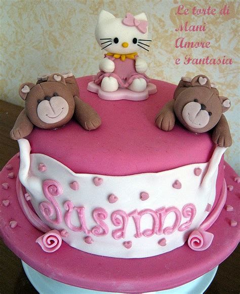 Torta decorata Hello Kitty