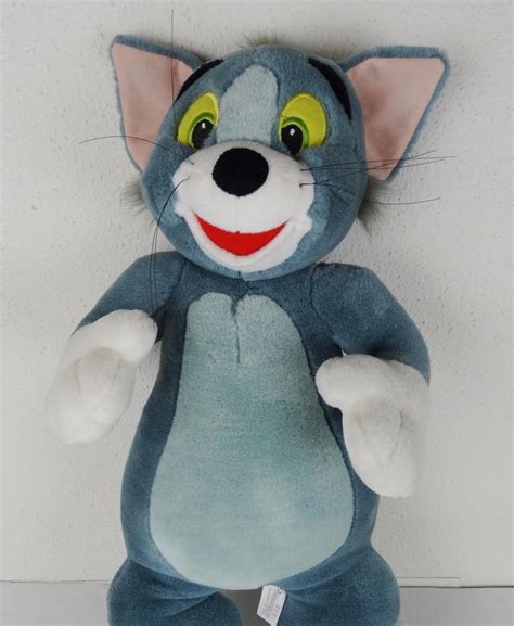 Large RARE Plush Tom Cat from Tom & Jerry 21" by Warner Bros Store 1998 | #1901639333