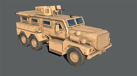 Cougar 6x6 MRAP - Buy Royalty Free 3D model by Tim Samedov (@citizensnip) [36c6d2e] - Sketchfab ...