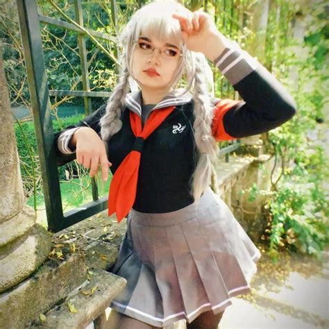 Peko Pekoyama cosplay wig included Fits a UK size... - Depop