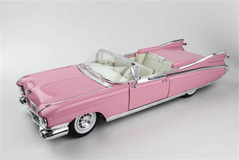 Pink 1959 Cadillac Convertible Stock Photo - Download Image Now - iStock