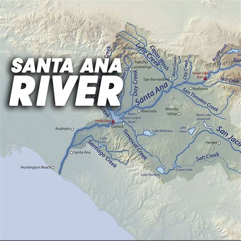 The Santa Ana River | The Santa Ana River runs through three counties and begins in which local ...