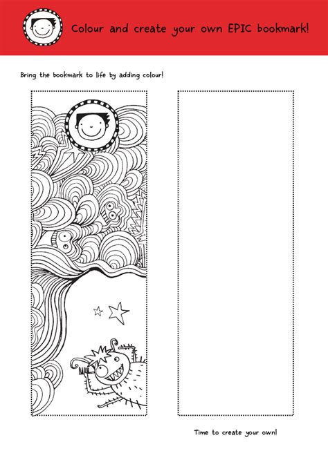 Make-It Monday | Create Your Own Epic Bookmark | Tom Gates