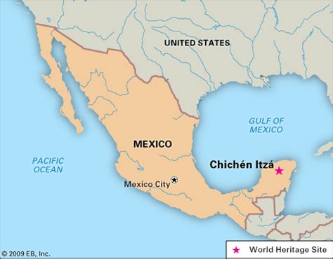 Chichen Itza: location -- Kids Encyclopedia | Children's Homework Help | Kids Online Dictionary ...