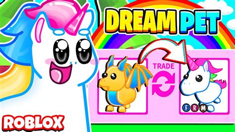 Trading My GOLDEN EGG Pet To Get My DREAM PET! Roblox Adopt Me - YouTube