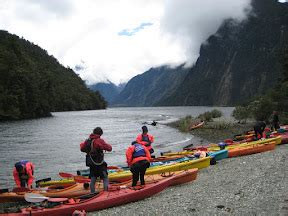 Kayaking in Milford Sound • Douglas Stebila