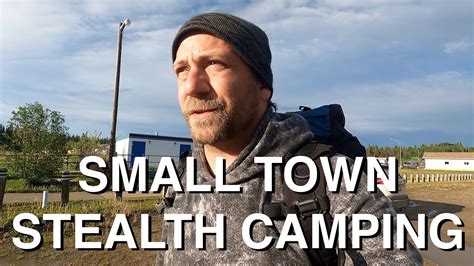 Small Town Stealth Camping - YouTube