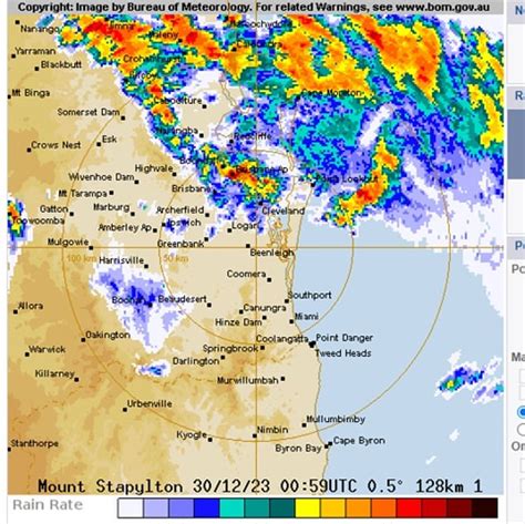 Brisbane, Gold Coast storm: Colossal system smashes cities and with ...