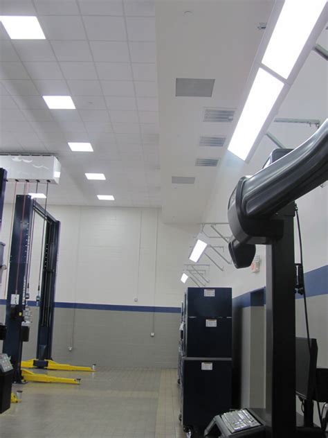 Mercedes Building + Parking Garage LED Retrofit - LED Lighting of Houston