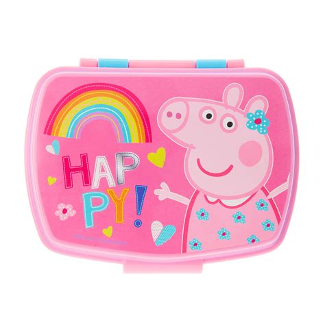 Peppa Pig Happy Rainbow Lunch Box | Claire's