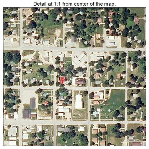 Aerial Photography Map of Stover, MO Missouri