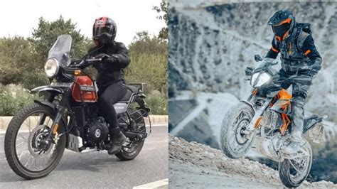 2023 KTM 390 Adventure vs Royal Enfield Himalayan: Key differences ...