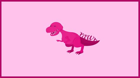 [100+] Cute Pink Dinosaur Wallpapers | Wallpapers.com