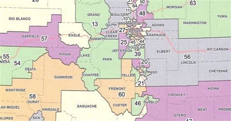 Colorado House District Map Us World Maps | Porn Sex Picture