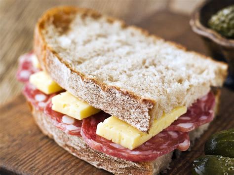 How Many Calories In A Salami Sandwich On White Bread - Bread Poster