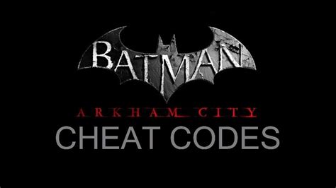 COM; Batman; Arkham City; Command Cheat Codes - YouTube