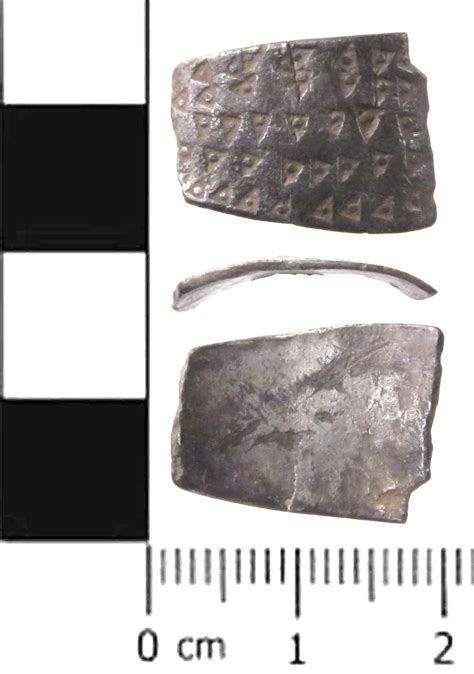 Silver Arm Ring Fragment (SWYOR-58AFB4) · Vikings in the East Midlands