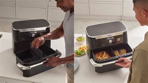 Ninja Foodi FlexDrawer XL Dual Air Fryer AF500UK | MegaZone & Dual Zone