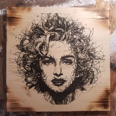 Madonna Wooden Laser Engraved Wall Art Painting Custom | Etsy | Wall art painting, Large wood ...