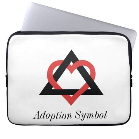 Adoption Symbol Sleeve Laptop Sleeve | Zazzle