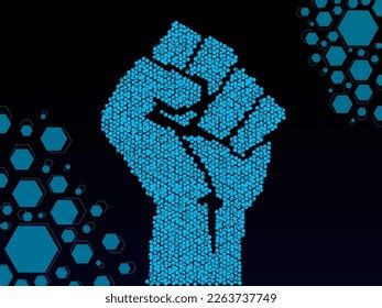 Fist Raised Air Symbolising Pride Protests Stock Vector (Royalty Free) 2263737749 | Shutterstock