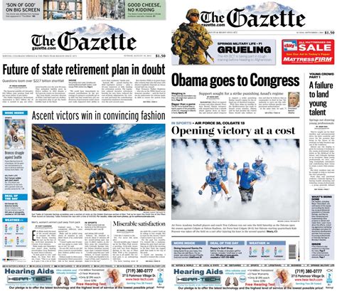 Colorado Springs Gazette launches redesign | Charles Apple