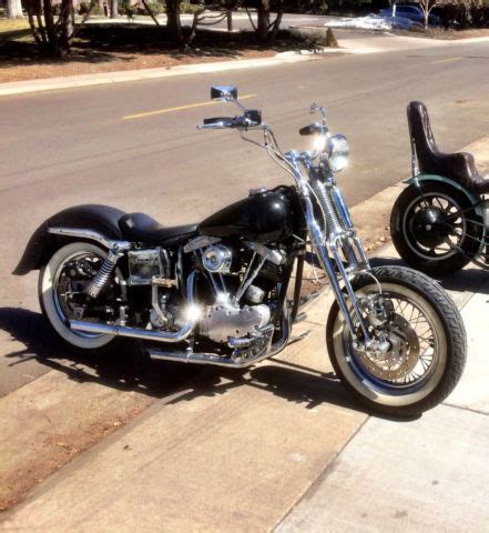 1966 HARLEY DAVIDSON SHOVELHEAD SHOVEL FL SPRINGER