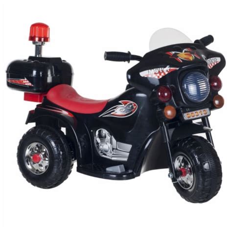 Lil' Rider Black Three Wheeled Motorcycle Ride-On Toy For Toddlers 2-4 ...