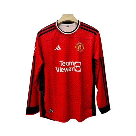 Manchester United 2023-24 Rashford Home Full sleeve Jersey - Cyberried Store