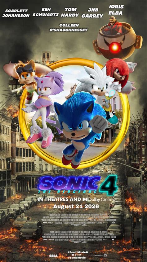 A Sonic Movie 4 poster I made | Fandom