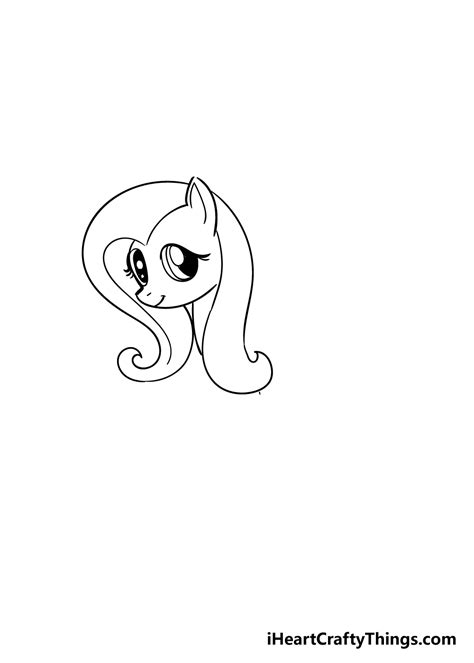 My Little Pony Drawing - How To Draw My Little Pony Step By Step