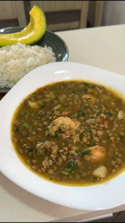 Sopita de lentejas facil , rápida y sobre todo deliciosa , con este ...