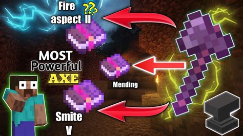 Fire aspect axe minecraft